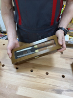 ХИТ! Набор из 2 косых столярных стамесок 12 мм (правая и левая) NAREX WOOD LINE PLUS 851662