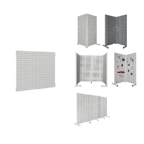 Новинка! Перфорированная панель для системы размещения инструментов МСР Gresson 780 х 600 мм ПП-780С