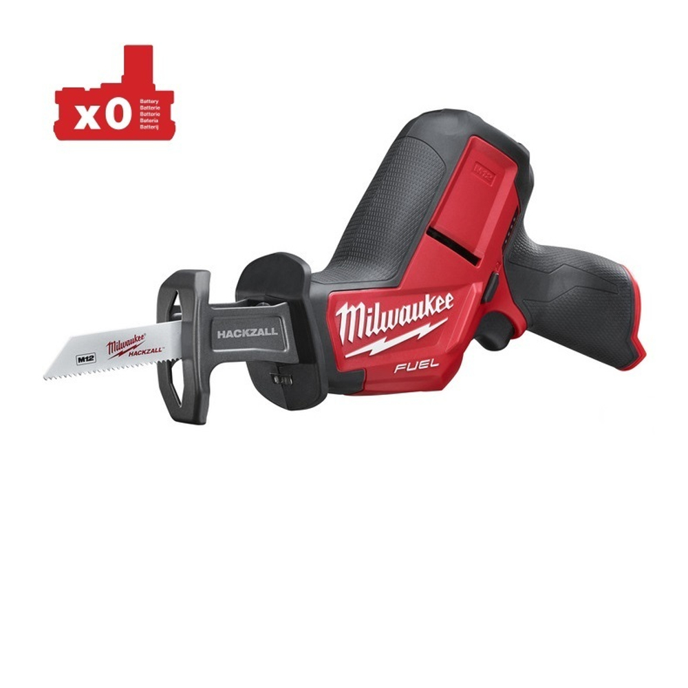 Легкий старт: Сабельная пила аккумуляторная компактная MILWAUKEE M12 FUEL CHZ-0 4933446960