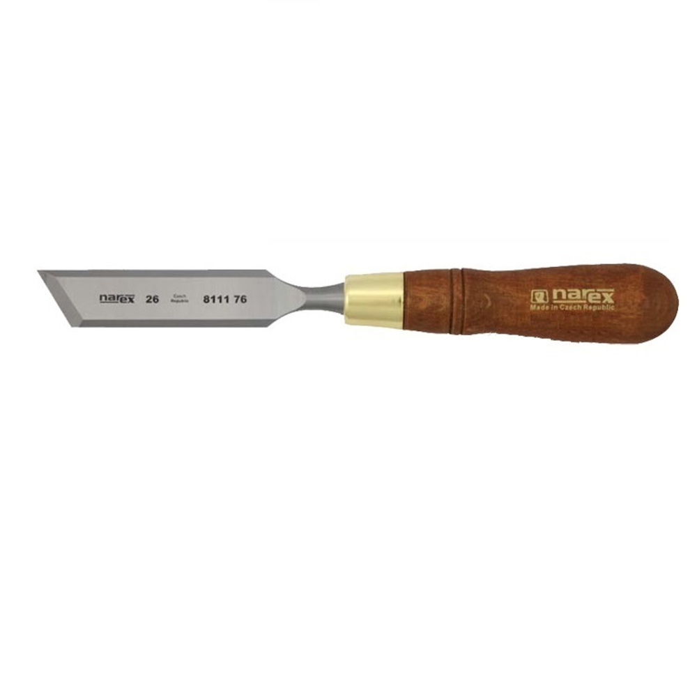 ЦЕНЫ НИЖЕ ХИТ! Стамеска косая левая с ручкой 26 мм Wood Line Plus Narex 811176