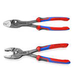Новинка! Клещи с фронтальным и боковым захватами KNIPEX TwinGrip 250 мм, 7 позиций, зев 5 - 27 мм, 3-комп. ручки в блистере KN-8202250SB