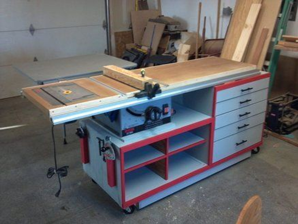 Многофункциональный стол для мастерской - идея стола Festool MFT 3