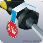 Набор 6 предметов ОТВЕРТКИ силовые с подставкой, PZ 1 x 80 / 2 x 100, SL 0.6 x 3.5 x 80 / 0.8 x 4.5 x 90 / 1 x 5.5 932 / 918 / 6 018287 WERA WE-018287