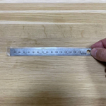 ХИТ! Линейка японская из нержавеющей стали 150 мм х 15 мм TAJIMA SSR15MP