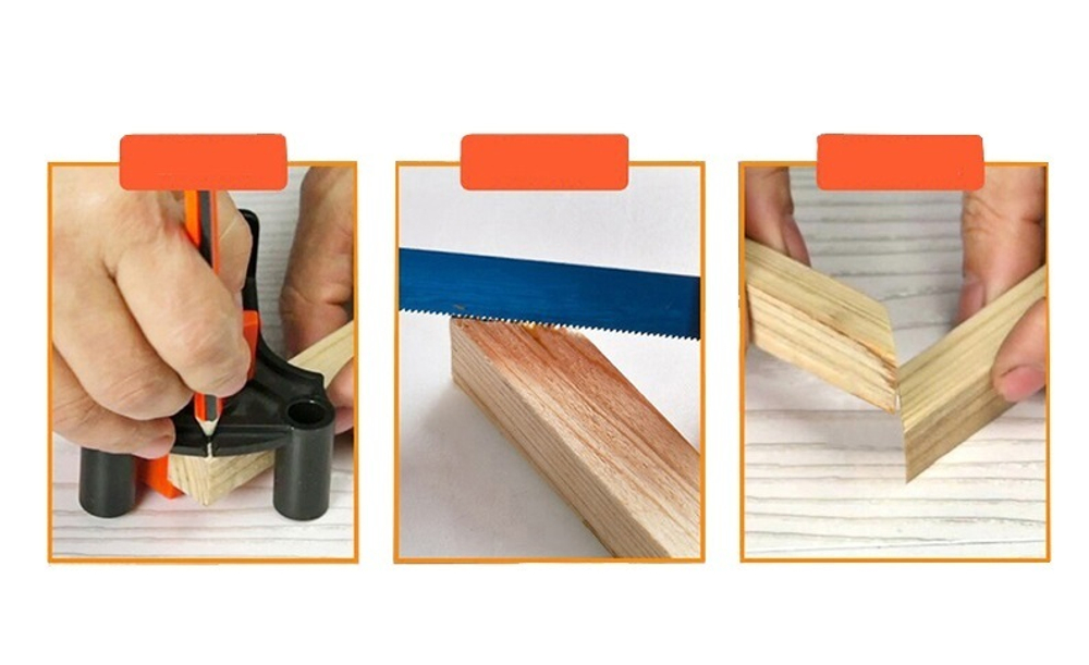 ХИТ! Набор 4 - х зажимов для соединения под углом 60, 90 и 120 градусов Woodwork CLM-003