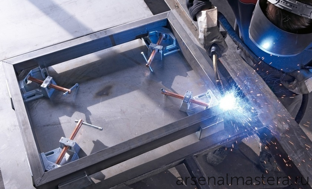Струбцина угловая 2 x 90 / 60 (Металлический угловой зажим) BESSEY BE-WSM9