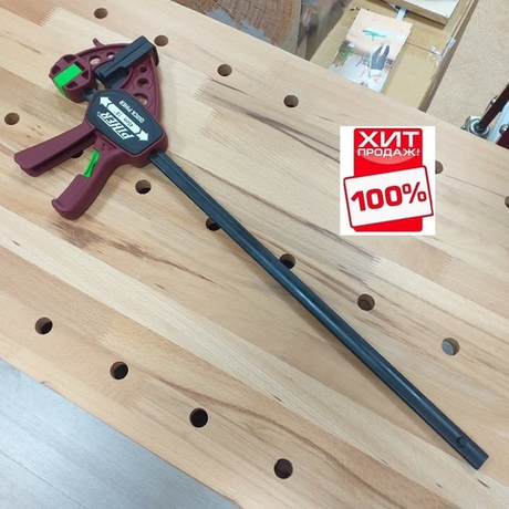 ХИТ! Струбцина быстрозажимная Extra Quick-Piher 45 х 8 см 1500 N Piher 52645 М00015950