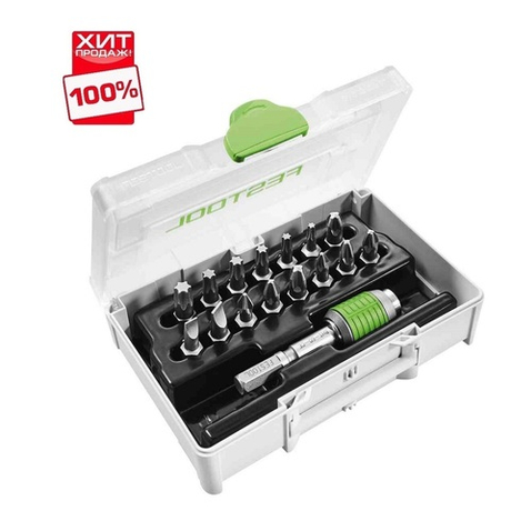 ХИТ! Набор бит SYS3 XXS CE-MX BHS 60 Festool 205822