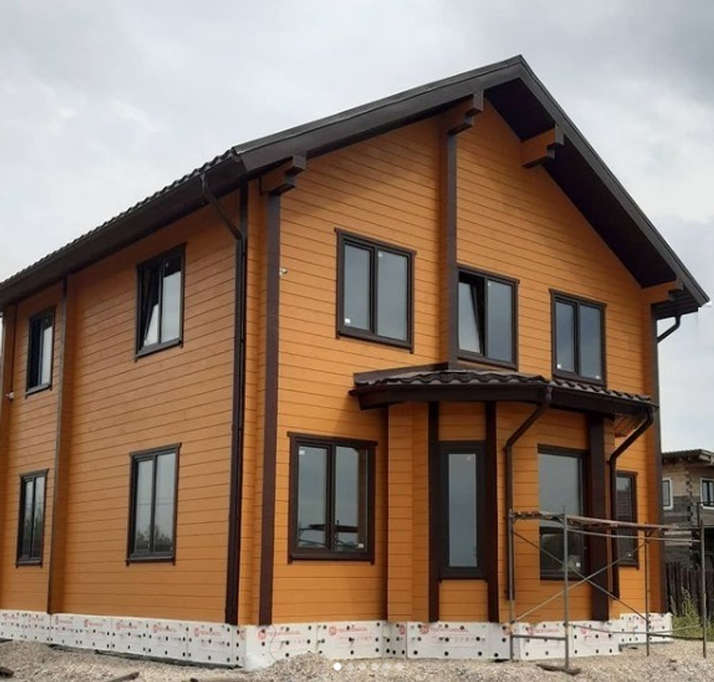 Непрозрачная краска для наружных работ Osmo 2203 желтая ель 2,5 л Landhausfarbe Osmo-2203-2.5 11400018