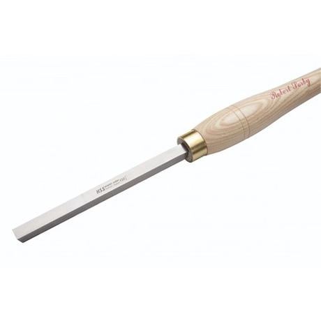 Резец токарный HSS Square Nose Scraper, 25 мм (1 дюйм) для отделки сферических форм и объёмов с плоским дном RS B801105 Robert Sorby М00014562