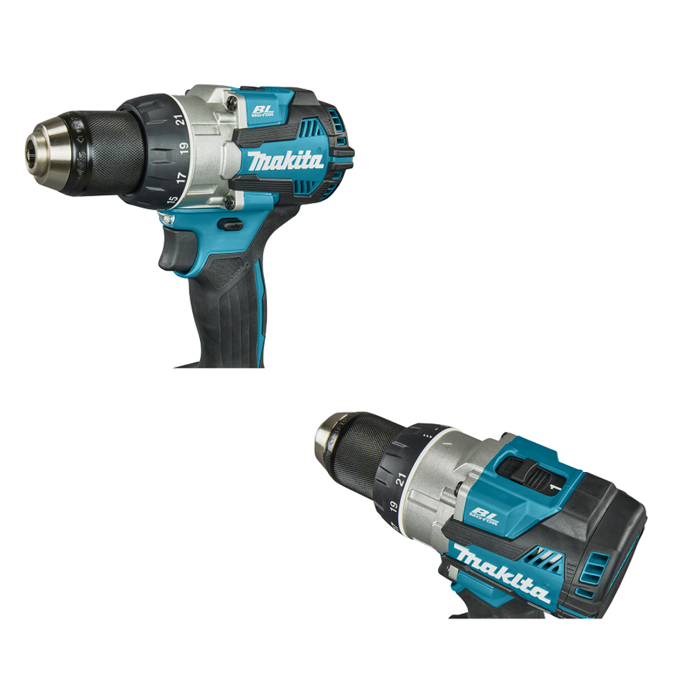 Новинка! Аккумуляторная дрель - шуруповерт ударная Makita LXT 18 В, Max D сверления металл 13 мм, дерево 38 мм DDF489Z