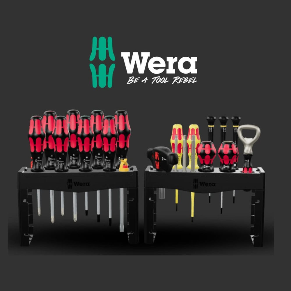 Новинка! Рождественский календарь WERA Advent 2025 16 VE 1 и Промо - набор Kraftform 28 предметов ОТВЕРТКИ + 2 подставка + открывалка, Шлиц Torx, крестообразный, прямой, шестиугольный (H) WE-136610