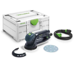 ХИТ! Эксцентриковая шлифовальная машинка с редуктором FESTOOL ROTEX RO 125 FEQ-Plus для грубого, тонкого шлифования и полирования в систейнере Systainer SYS3 M 187 576029