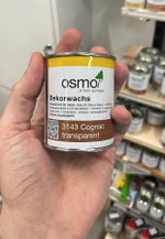 ХИТ! Цветное масло OSMO 3143 Коньяк 0,125 л Dekorwachs Transparent Tone для внутренних работ Osmo-3143-0,125 10100270