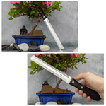 Новинка! Японский Кухонный нож TOJIRO FUJI CUTLERY Серия Special series для замороженных продуктов, костей, хрящей, длина ножа 315 мм, лезвия 190 мм, сталь Мо-V, рукоять термопластик, заточка серрейтор FG-3400