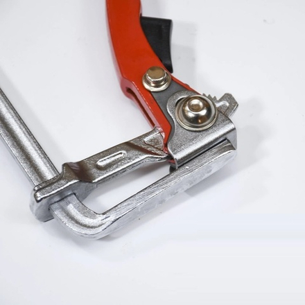 Струбцина рычажная 16 х 6 cм быстрозажимная, для работы с шинами MaxPower М00021491