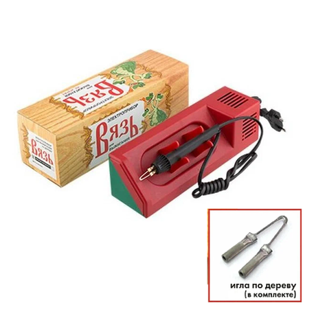 Новинка! Прибор для выжигания Вязь по дереву, с регулировкой мощности 220 В 20 Вт, Выжигатель Трансвит 1191011 М00002673