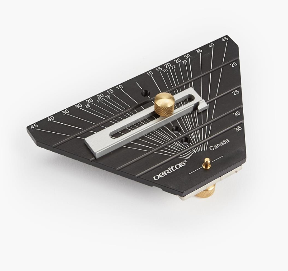ХИТ! Прижим Veritas Skew Registration Jig для точилки Veritas Mk.II Honing Guides 05M09.03 М00003849