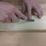 ЦЕНЫ НИЖЕ ХИТ! Стамеска зачистная короткая с ручкой 12 мм WOOD LINE PLUS Narex 811062