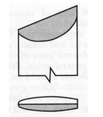 Резец токарный Crown HSS Oval Skew Chisel 32мм, рукоять 356мм 252W М00012222
