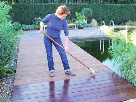 ХИТ! Масло для террас и лестниц с антискользящим эффектом Osmo 430 бесцветное шелковисто - матовое 0,125 л Anti-Rutsch Terrassen-Ole для наружных работ Osmo-430-0,125 11500075