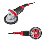 Новинка! Шлифовальная машина FLEX LD 24-6 180 Kit Turbo-Jet 2,4 кВт, диск 180 мм, в кейсе, шлифовка без пыли, по бетону санации 420514