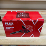 Новинка! Аккумуляторная цепная мощная пила FLEX GCS 35 2x18-EC для обрезки древесины толщиной 30 см 531276