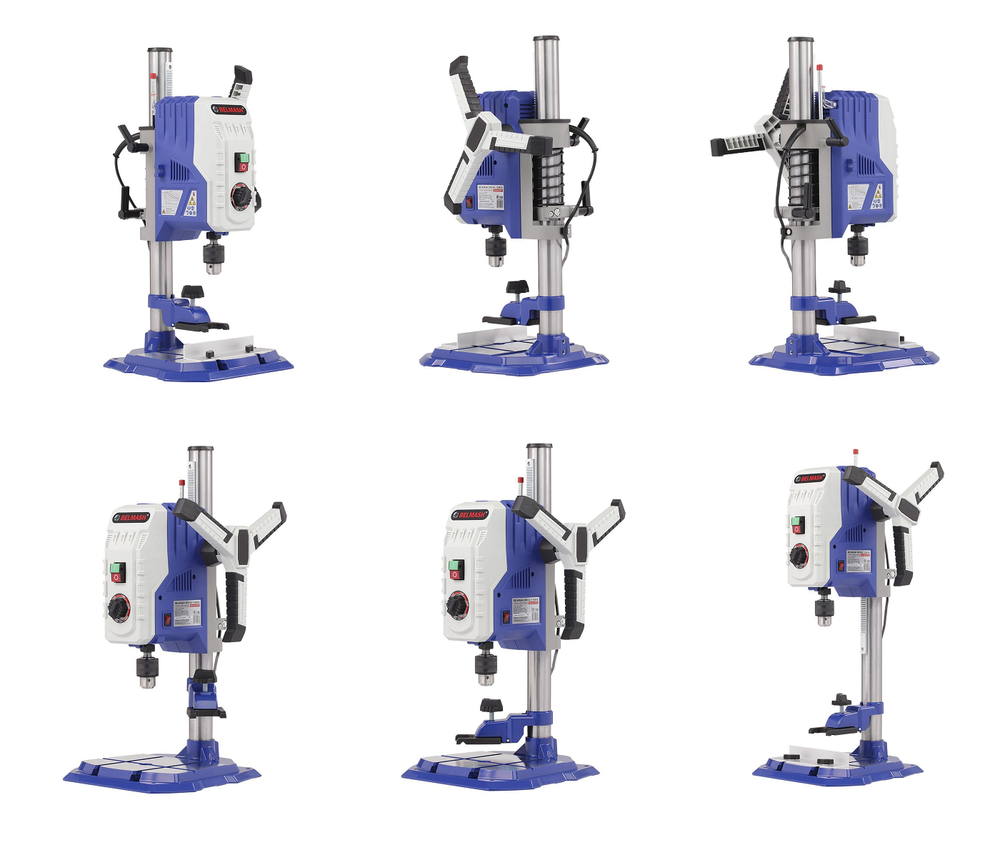 Новинка! Станок сверлильный вертикальный BELMASH DP250-13MVS 220В 0,8 кВт, для сверления сквозных и глухих отверстий, рассверливания и нарезания резьбы в металле, дереве и пластике S348A