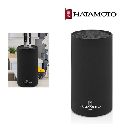 Подставка универсальная для кухонных Ножей HATAMOTO черная Tojiro PWBS-15D-BLK