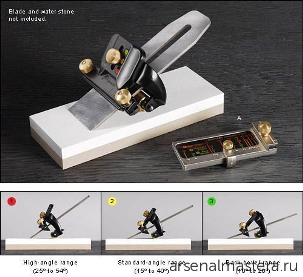 СУПЕР ХИТ! Приспособление для заточки (Точилка) Veritas Sharpening System II (Mk.II Standart Honing Guide от 13 мм до 72 мм) 05M09.01 М00003428