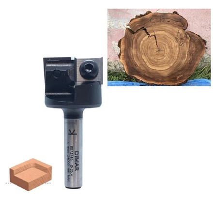 Фреза для выравнивания поверхности и слэбов со сменными ножами DIMAR 25.4 x 12 x 53 x 8 Z2 8073745