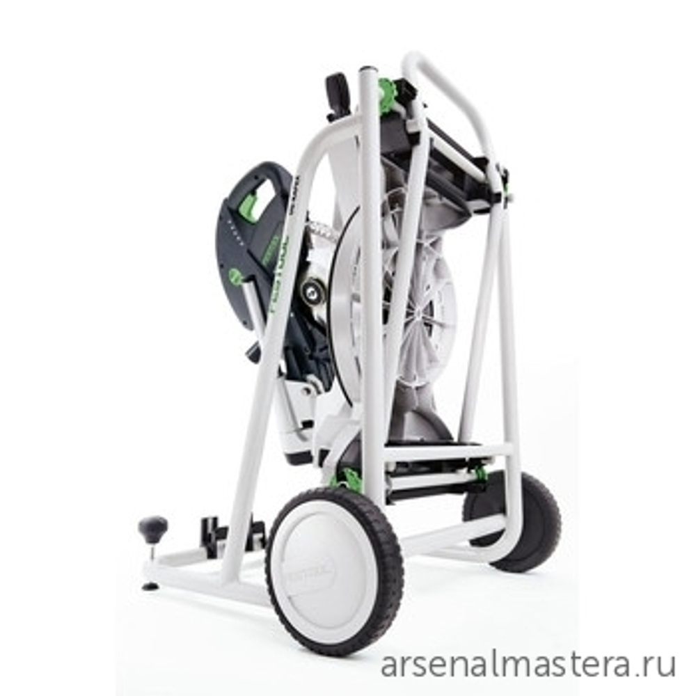 Оснастка для торцовочной пилы с протяжкой (мобильный стол - тележка) FESTOOL KAPEX 497351