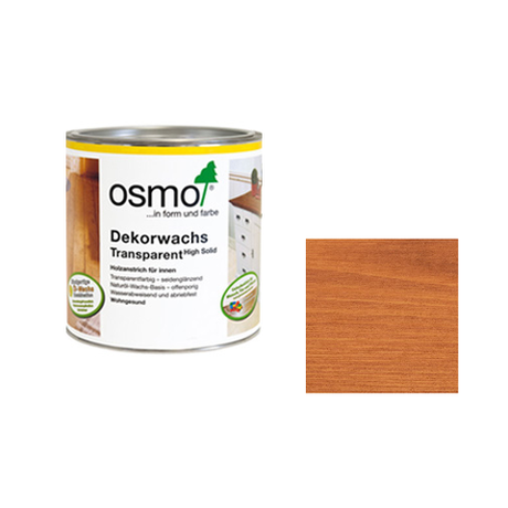 Новинка! Цветное масло Osmo Dekorwachs Transparent Tоne 3137 Вишня 0,22 л для внутренних работ 10100095_2