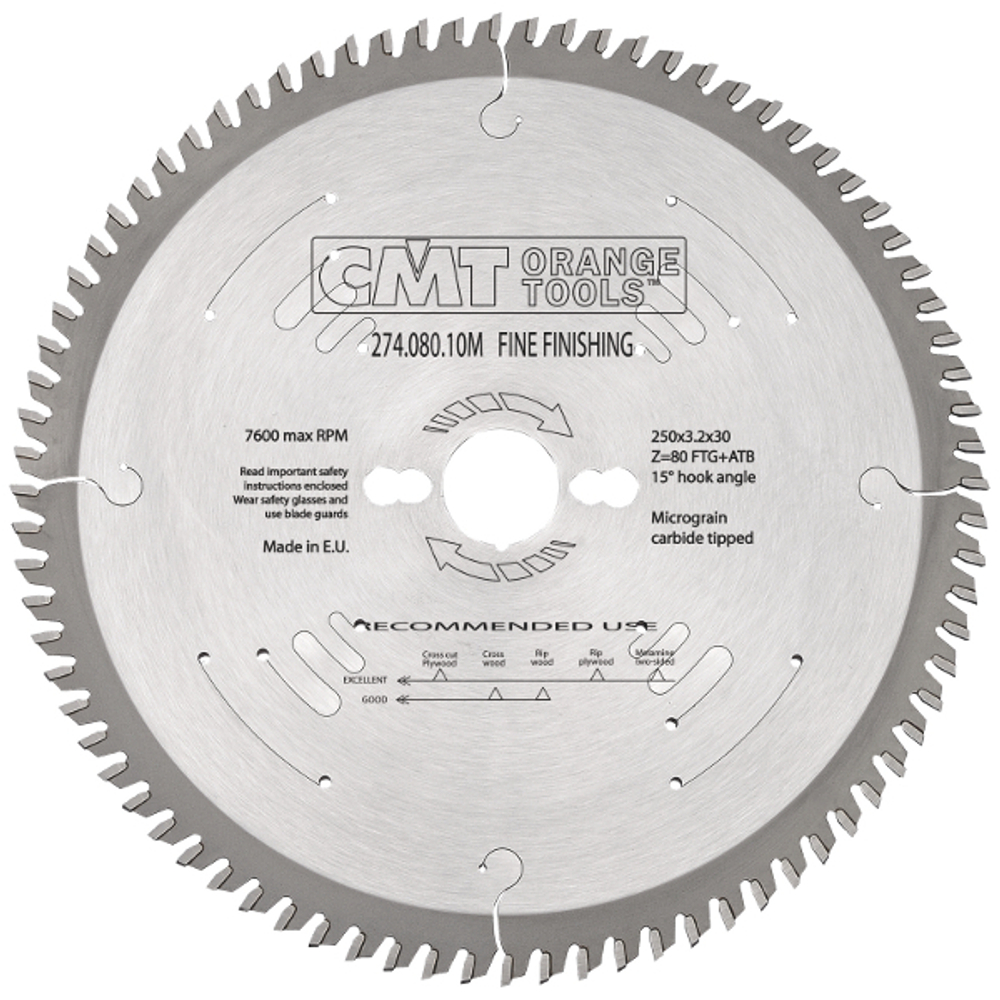 Диск пильный 300 x 30 x 3,2 / 2,2 15 1FTG 4ATB Z100 CMT 274.100.12M