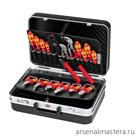 Чемодан инструментальный Vision24 с набором инструментов 20 шт KNIPEX KN-002120