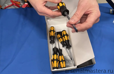 АКЦИЯ 2026 ХИТ! Набор 6 предметов ОТВЕРТКИ силовые с подставкой, PH 1 x 80 / 2 x 100, SL 0.6 x 3.5 x 80 / 0.8 x 4.5 x 90 / 1 x 5.5 x 100 932/6 018282 WERA Kraftform Plus WE-018282