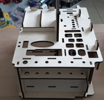 Вкладыш органайзер деревянный (подходит для систейнера Festool  SYS3 M 337) ArMa-18