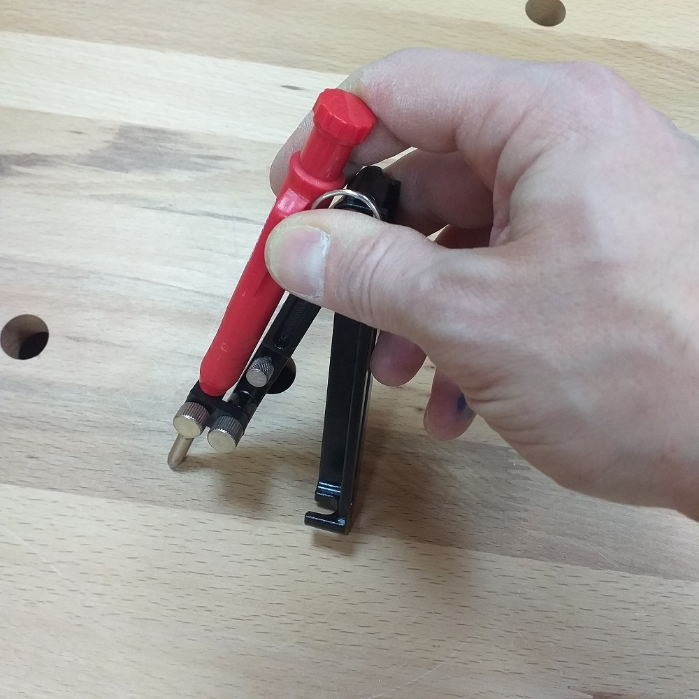 ХИТ! Шаблон с циркулем для копирования, разметки с карандашом WOODWORK GRT-100
