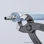 Клещи 220 мм для хомутов с одним / двумя ушками (в т.ч. Oetiker) KNIPEX KN-1098I220