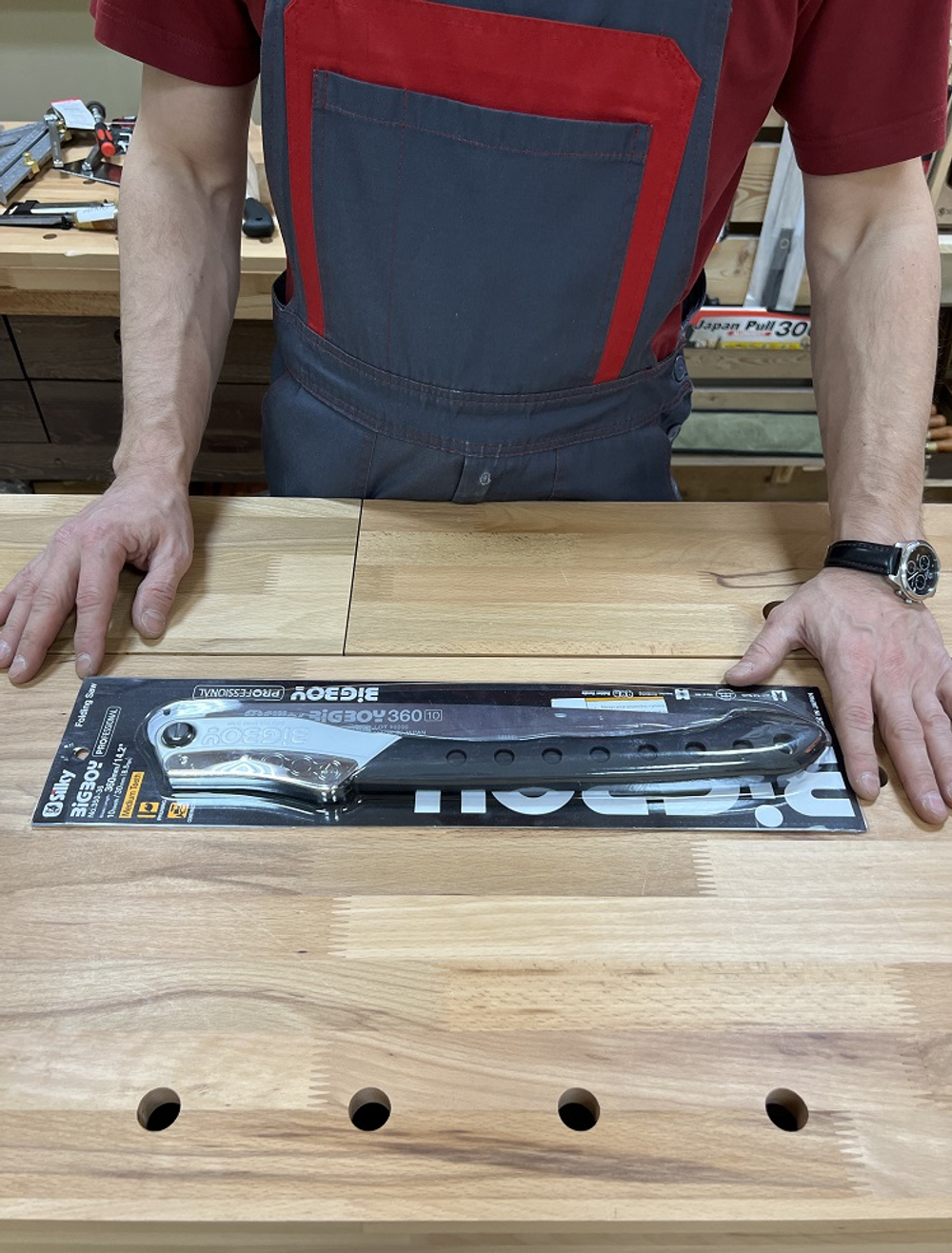 Новинка! Пила японская Silky Bigboy 360 мм 10 зуб / 30 мм 8,5 TPI складная, для плотницких работ, работы в саду, пикников, походов KSI635036 М00002516