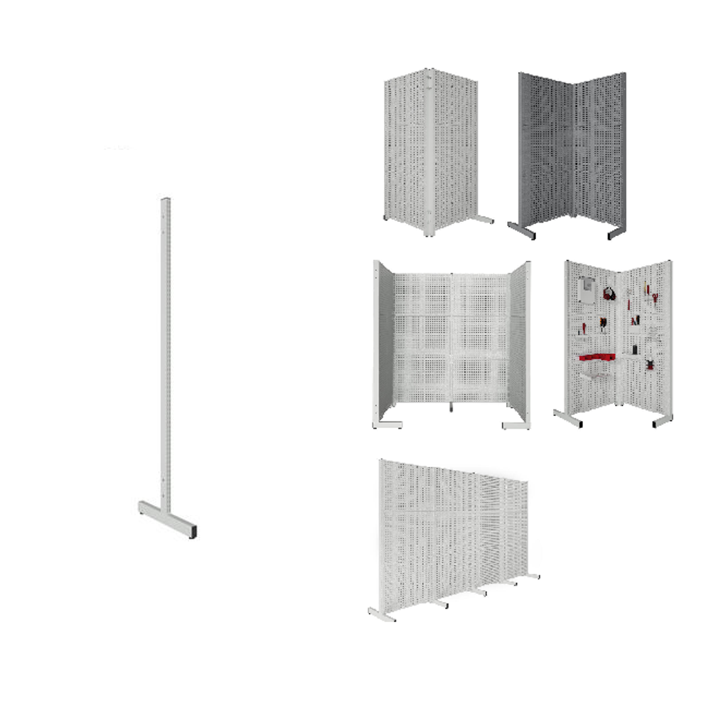 Новинка! Стойка Т-образная для системы размещения инструмента МСР Gresson 1850 х 30 х 560 мм СТ-1850Т