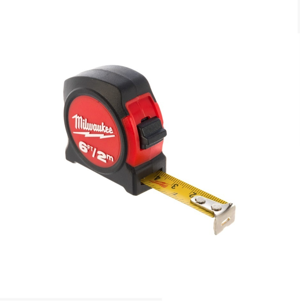 ХИТ! Рулетка 2 м без магнита (ширина полотна 13 мм) MILWAUKEE 48225502