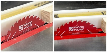 ХИТ! Пильный диск 165 x 20 x 1,6 / 1,1 A 18 гр ATB плюс 8 гр SHEAR Z 36 Woodwork 27.165.36