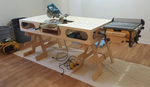 Многофункциональный стол для мастерской - идея стола Festool MFT 3