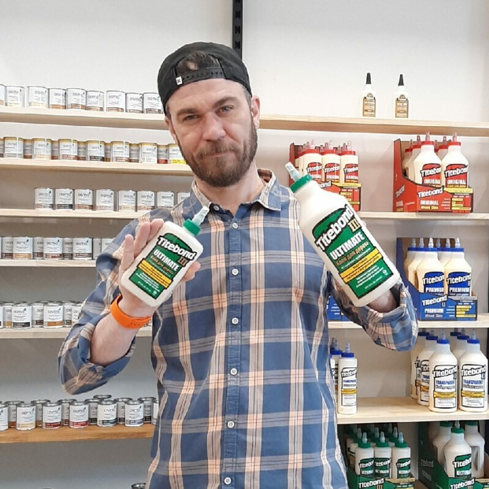 ВМЕСТЕ ДЕШЕВЛЕ ХИТ! Клей Titebond III Ultimate Wood Glue 946 мл ПЛЮС Клей Titebond III Ultimate Wood Glue 237 мл TB1415-1413-AM