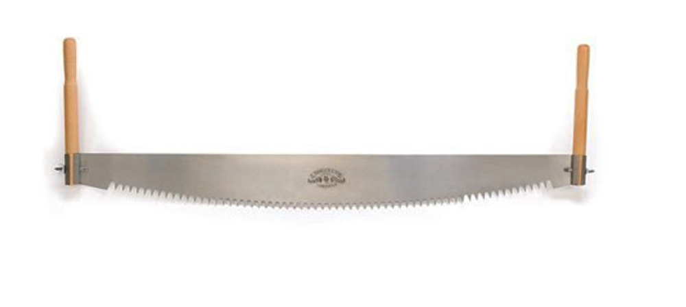 ХИТ! Английская пила двуручная Garlick / Lynx Two Man Crosscut Saw длина полотна 122 cм / 4ft, 1 TPI Thomas Flinn М00006224