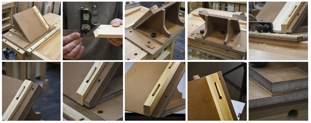 Новинка! Упор "Ослиные уши" на донце ПЕТРОГРАДЪ модель 2. Позволяет острогать торец заготовки под 45 градусов М00023955