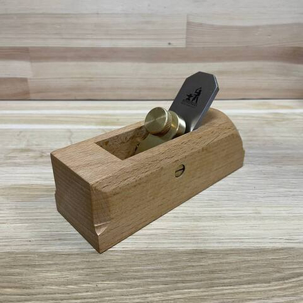 Рубанок деревянный 150 х 53 мм лезвие 30 мм Block Plane Петроградъ М00024150