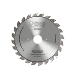 Новинка! Пильный диск с PCD зубьями Woodwork 120 x 2,8-3,6 / 2,0 x 22 Z=12+12 A=10 регулируемая подрезная пила с зубьями из поликристаллического алмаза, для ЛДСП, ламинированных, шпонированных панелей 20.122.24