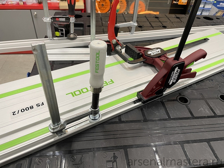 ХИТ! Струбцина одноручная быстрозажимная Mini Quick T-Track 15 см 600 N для работы с шинами Piher 52101 М00013378